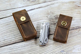 leather leatherman SURGE WAVE sheath , rustic leather leatherman belt holster