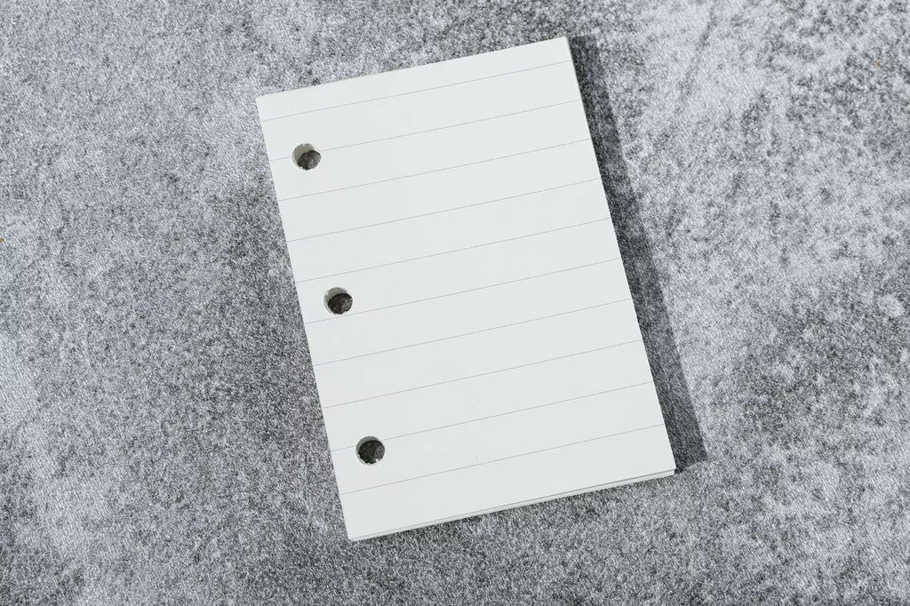 leather mini 3 ring binder small mini journal