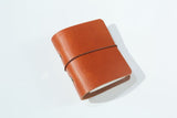 leather mini 3 ring binder small mini journal