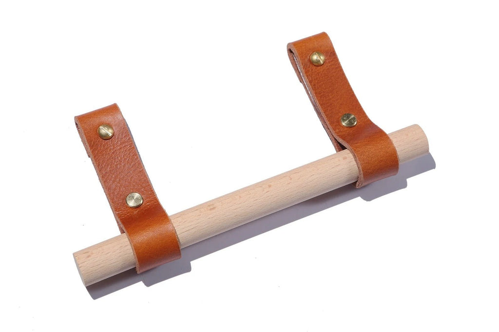 leather toilet toliet paper holder , rustic bathroom decor