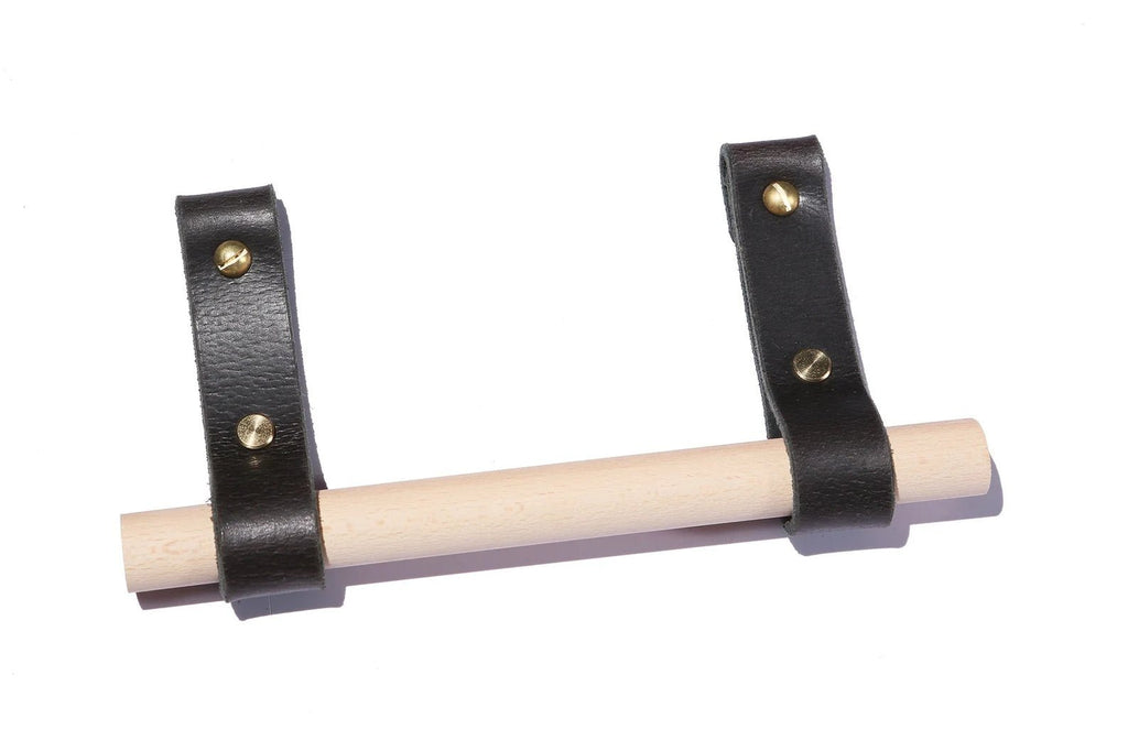 leather toilet toliet paper holder , rustic bathroom decor