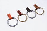 leather towel ring, bathroom hand towel ring holder