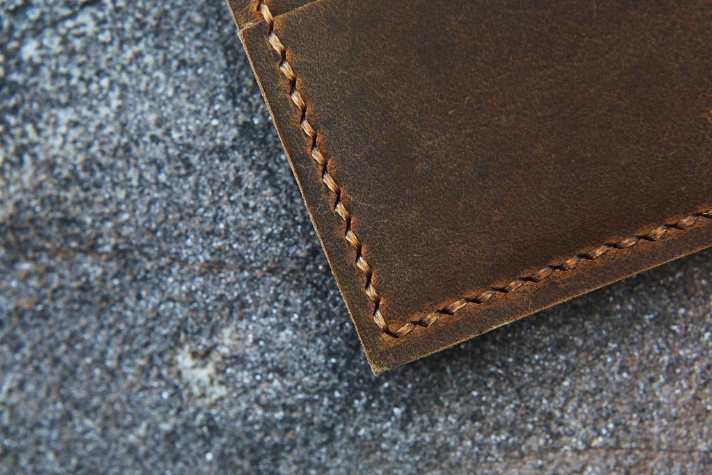 Minimalist Wallet, leather front pocket wallet coin wallet