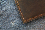 Minimalist Wallet, leather front pocket wallet coin wallet