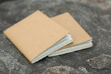 Personalized 5 x 8 inch distressed refillable leather travel journal notebook
