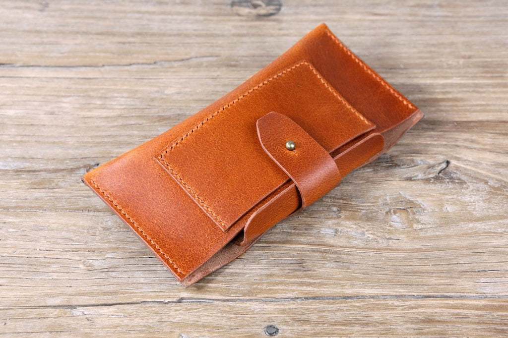 brown black sunglasses travel case pouch for women men