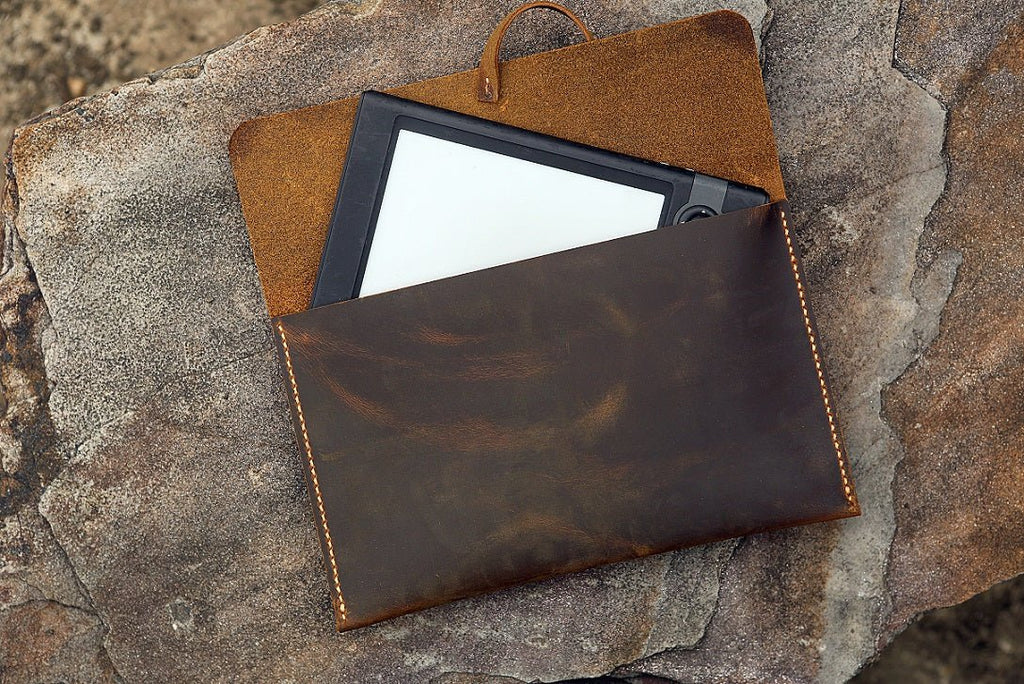leather kindle voyage case