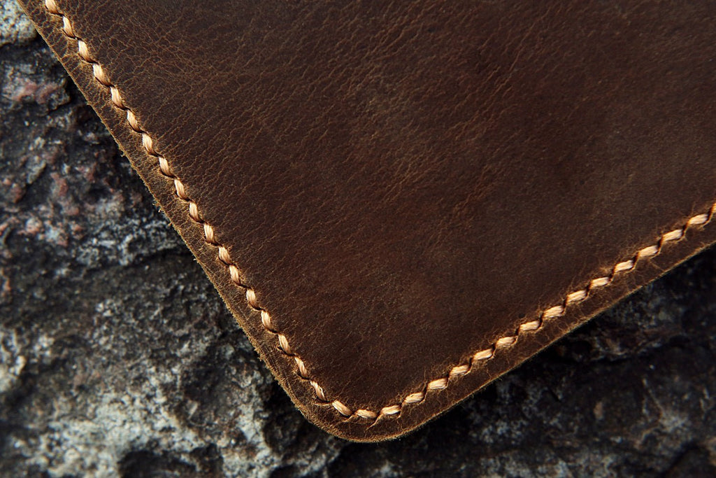 Personalized distressed leather everlast notebook cover executive size