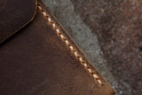 Personalized distressed leather iPad sleeve for 2020 iPad 10.2 iPad Air 4