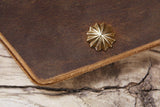Personalized full grain Leather tape measure belt clip holster