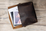 Personalized leather casual designer crossbody bag for men