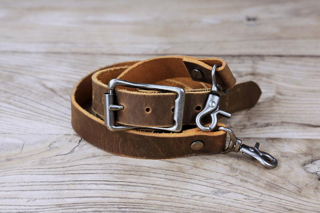 Personalized leather casual designer crossbody bag for men