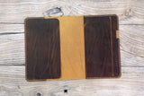 Personalized leather cover case for A5 size Clever Fox Planner