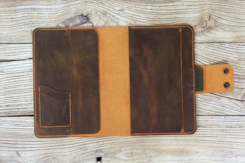 Personalized leather cover case for Lemome A5 writing notebook