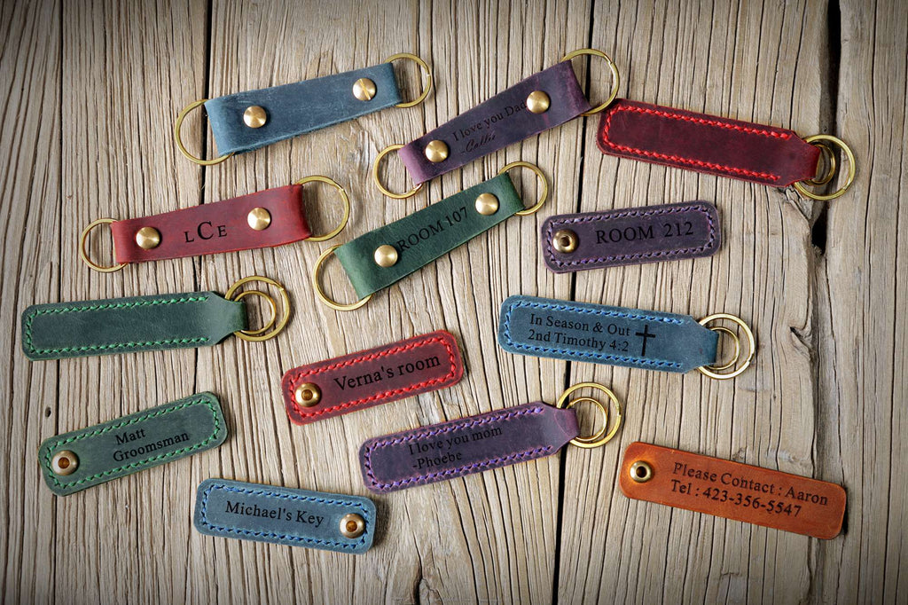 leather key chain