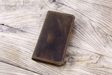 Personalized leather iPhone SE 2020 wallet case