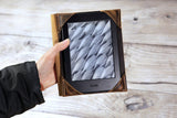 Personalized leather kindle paperwhite 11th 10th Gen cover with stand