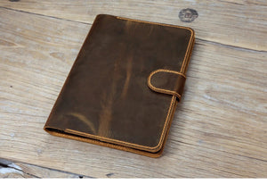 rustic leather iPad Pro case