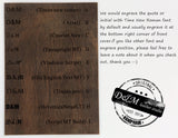 Personalized leather phone wallet for iPhone 16 15 14 13 12 11 Pro Max