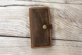 Personalized leather samsung galaxy note 20 10 9 case wallet