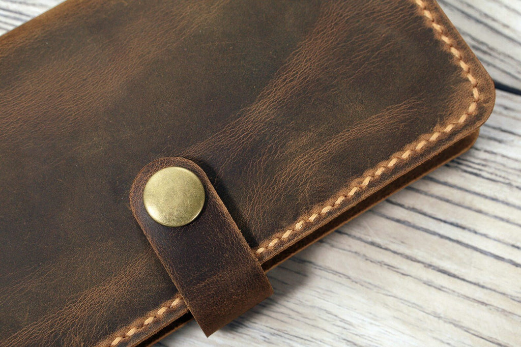 Personalized leather samsung galaxy note 20 10 9 case wallet