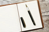 Personalized Leather Wedding Vow Books , his and her vow books