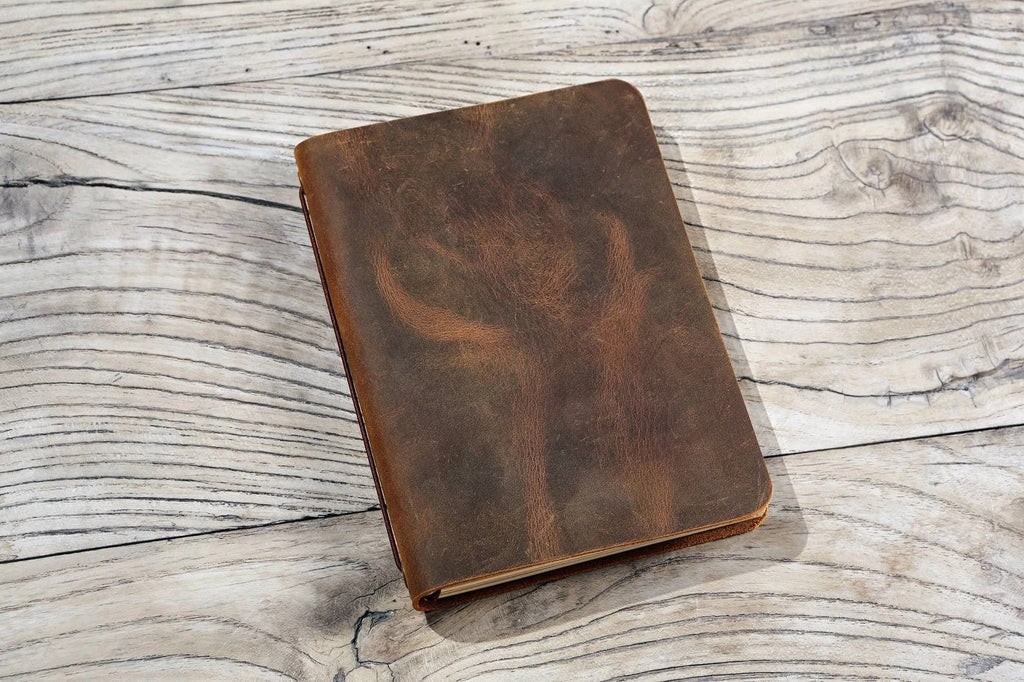 Personalized Leather Wedding Vow Books , his and her vow books