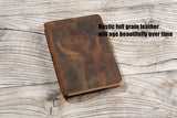 Personalized Leather Wedding Vow Books , his and her vow books