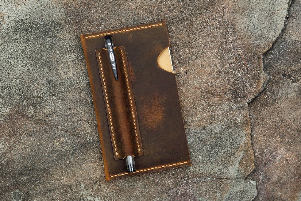 leather field notes case