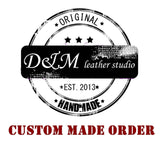 Custom Order For Jona Burnett - 200 Pec leather 3 ring binder