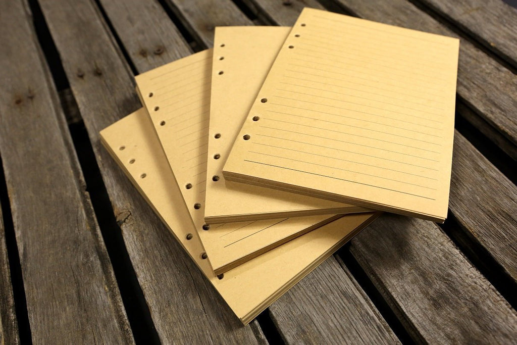 A5 kraft paper inserts
