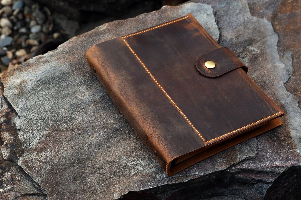 A5 leather portfolio