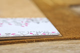 Retro leather A4 4 ring binder folder