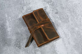 Personalized leather rolling tobacco pouch case , rustic leather tobacco pouch bag , tobacco accessories