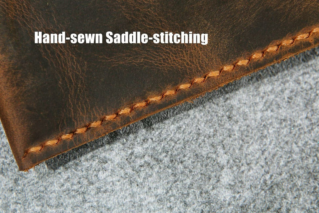Rugged leather rolling tobacco pouch case tobacco accessories