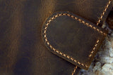 Vintage distressed leather iPad stand cover for 2022 new iPad Pro 12.9 11