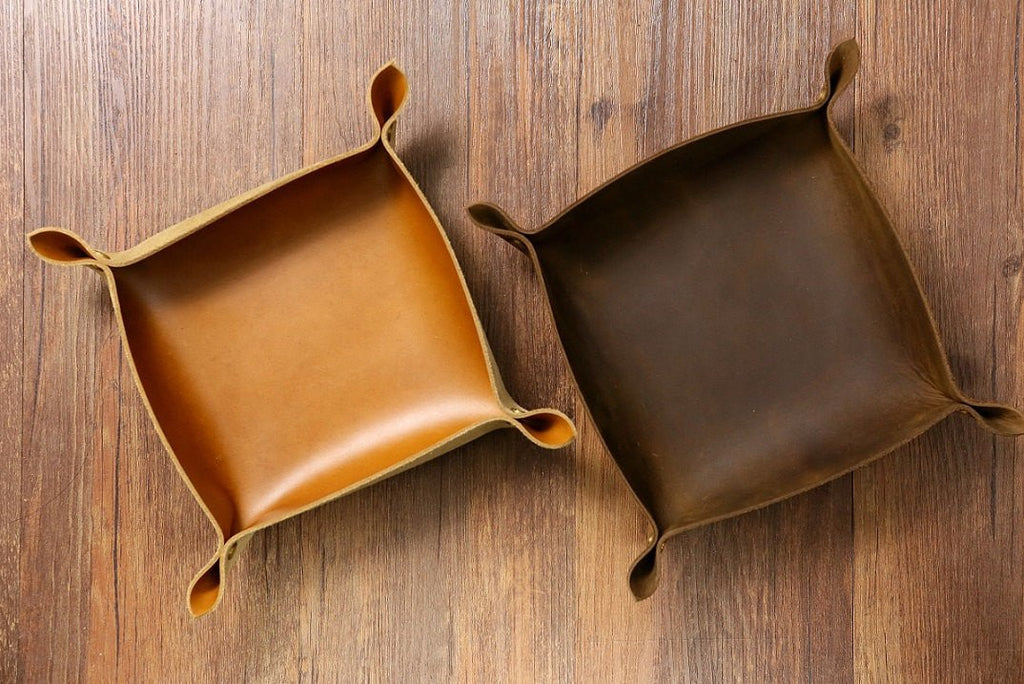 Leather Valet Tray