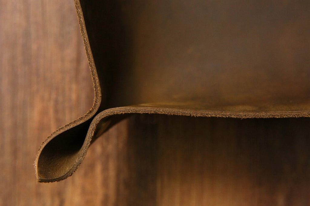 vintage distressed Leather Valet Tray leather key coin dish tray