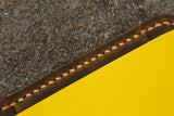 Vintage leather cover for A6 notebook travel journal