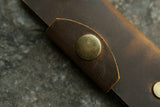 vintage leather key organizer slim leather key holder case