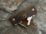 leather key organizer