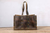 Custom leather tool bag box