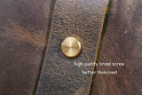 vintage leather tool tote bag for men