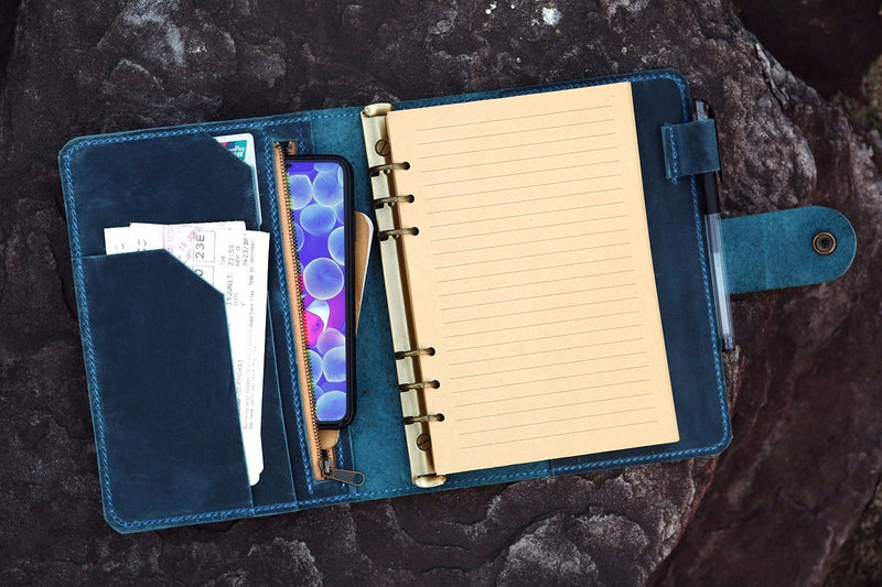 leather A5 journal