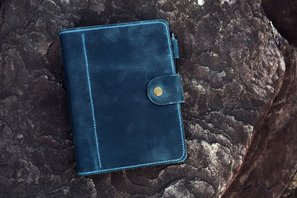 leather A5 diary