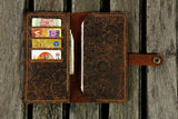 Women embossing leather iPhone 7 / 7 plus wallet case