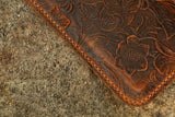 Women genuine embossing leather sleeve for iPhone 11 Pro Max / iPhone leather sleeve pouch case