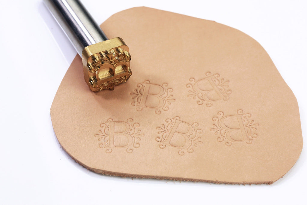How To Emboss Leather With Solid Brass Stamp