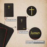 Black Holy bible book cover case for KJV Bible