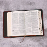 Black Holy bible book cover case for KJV Bible